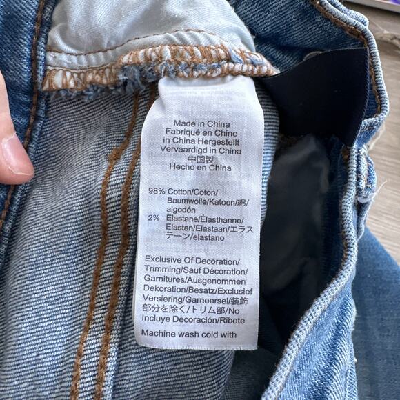 MADEWELL The Perfect Vintage Jean Parnell Wash Stretch Denim Size 26 Distressed - Picture 10 of 10